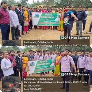Shot Put Competition of +3 Students Under IYDP Program
